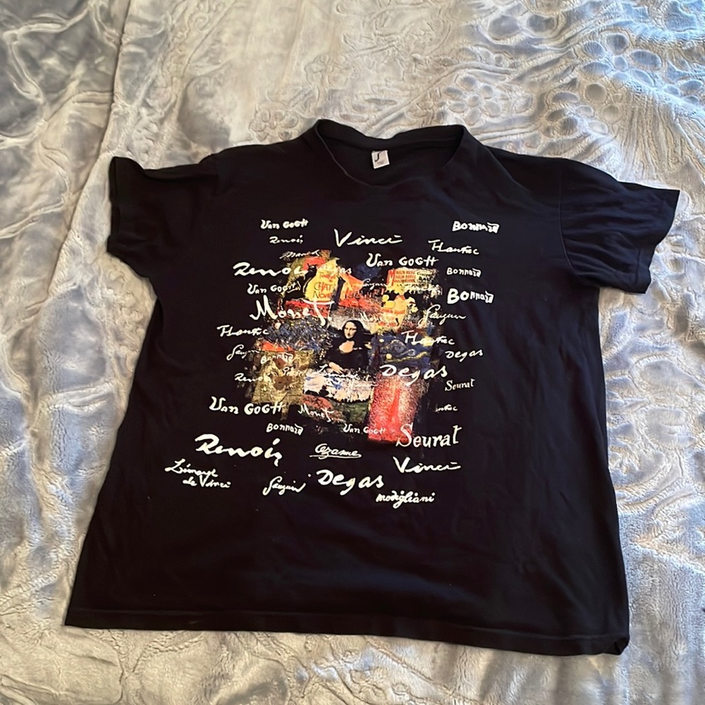 Artist tee from Paris